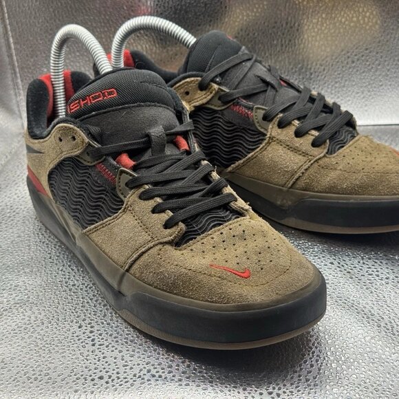 Size 7.5 - Nike SB Ishod Wair Light Olive‎ Skate Shoe DC7232-300 Mens main image 8